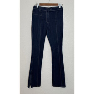 Cinq a Sept High Rise Split Ankle Flare Denim Pants Classic City, 4